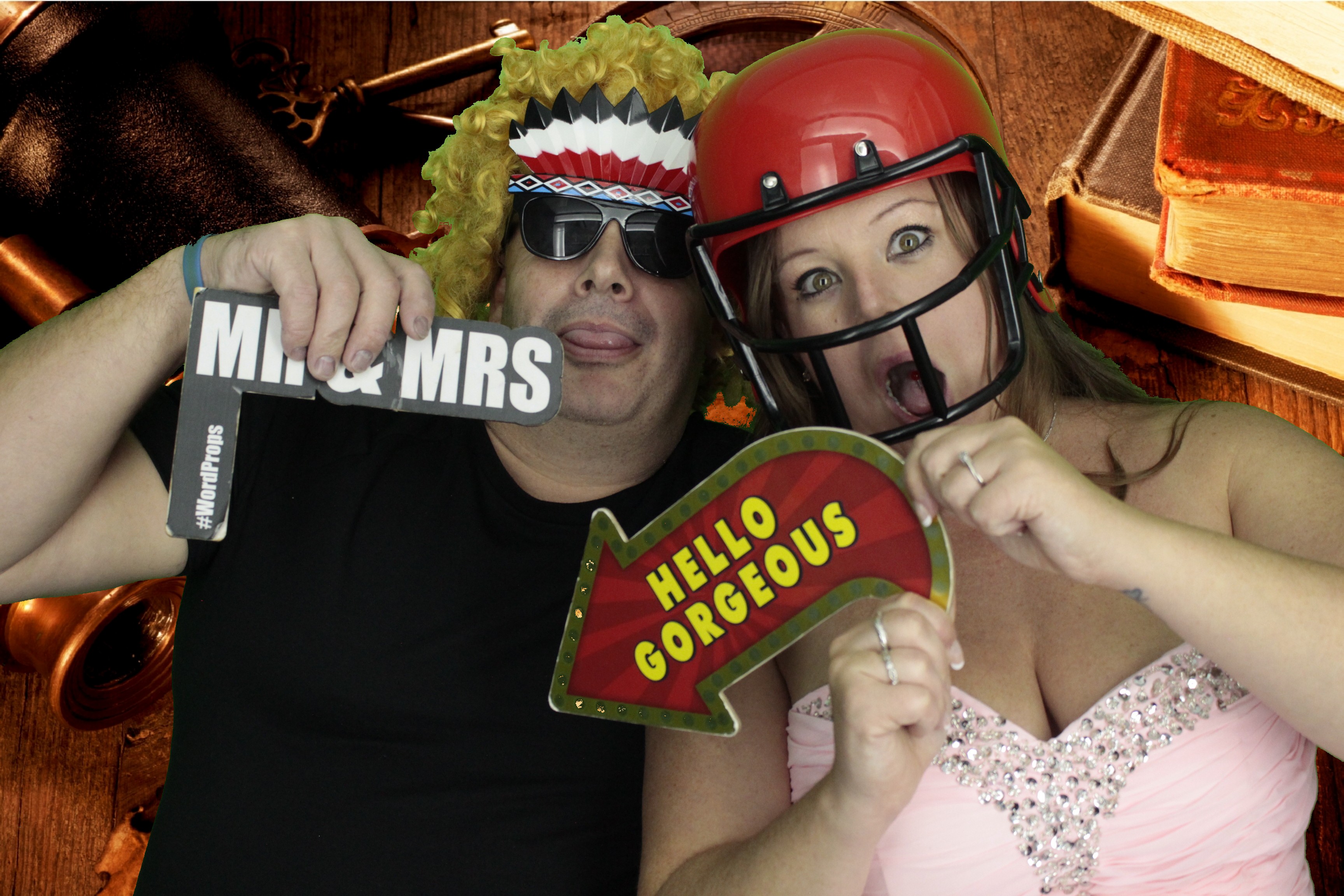 Hazel & Luke's Wedding | View more photos from the event at gallery.myphotoboothexperience.co.uk/u/MyPhotoBoothExperienceLtd/Hazel-Lukes-Wedding